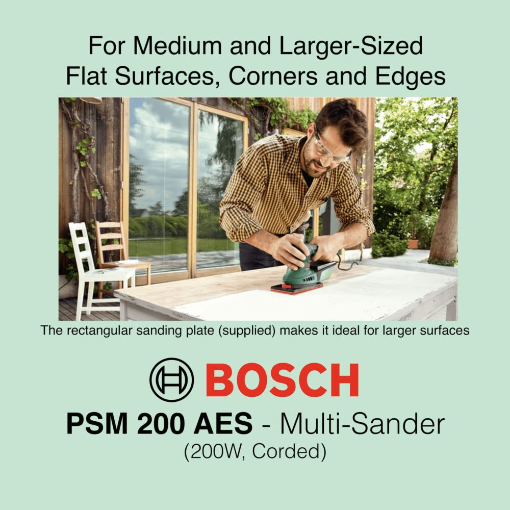 Bosch PSM 200 AES - Corded Multi Sander