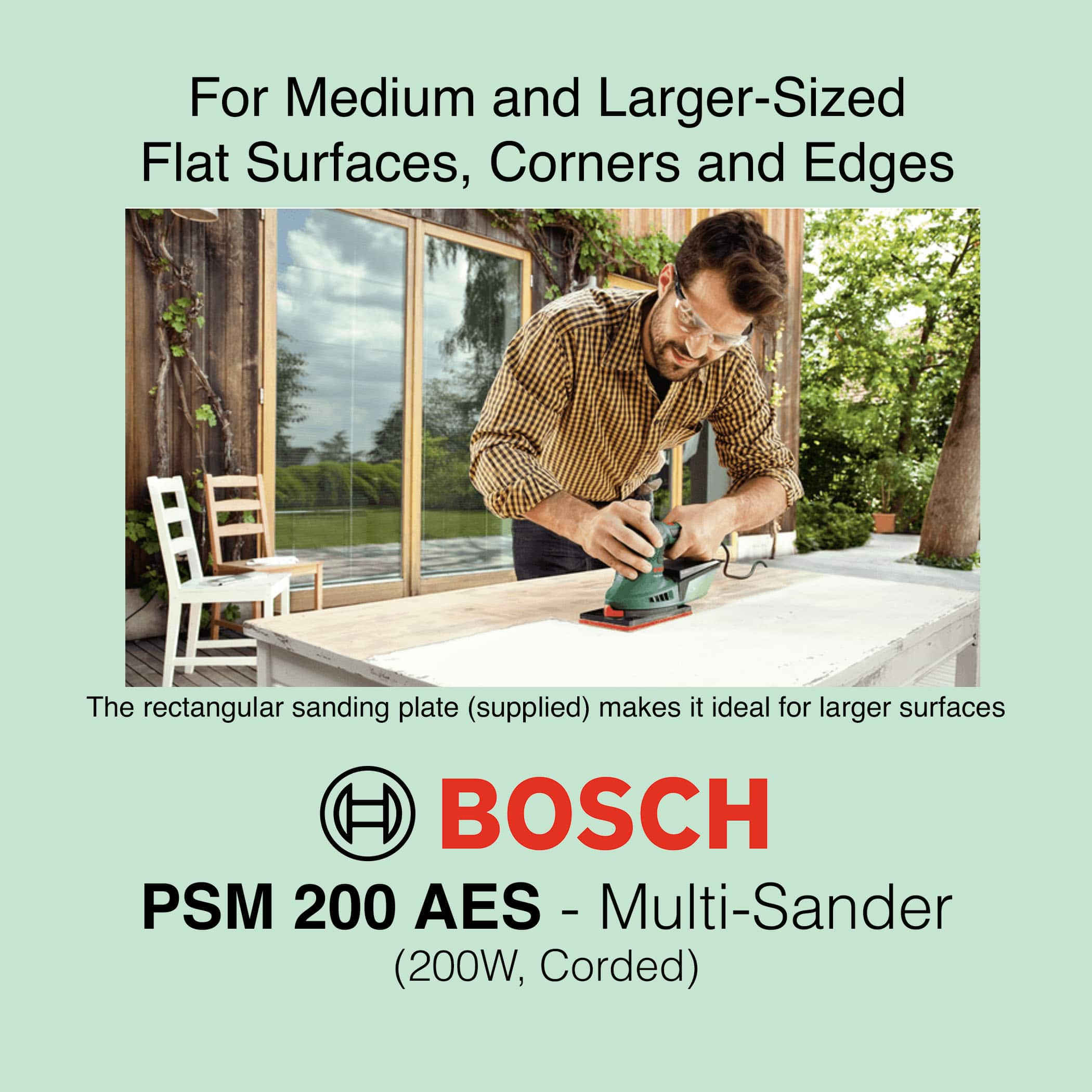 Bosch PSM 200 AES - Corded Multi Sander - Image 4