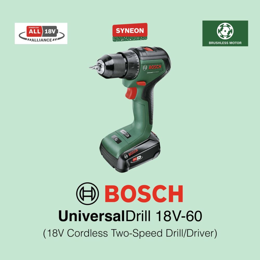 Bosch UniversalDrill 18V-60 Cordless Drill