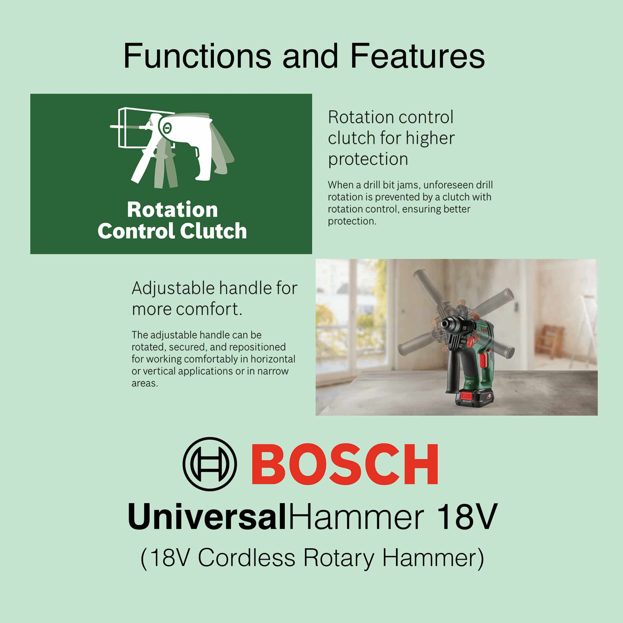 Bosch UniversalHammer 18V - Image 6