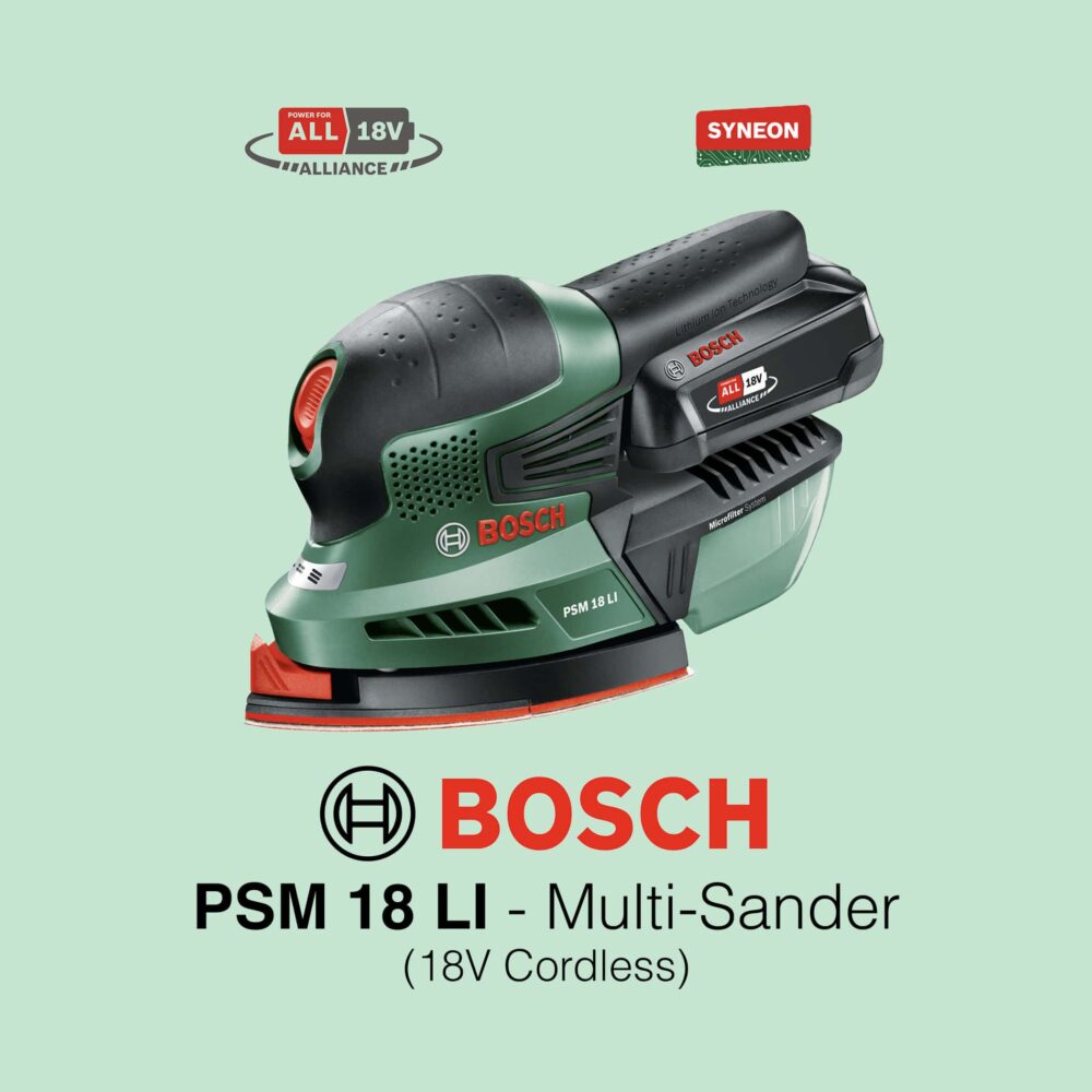 Bosch PSM 18 LI - Cordless Multi Sander