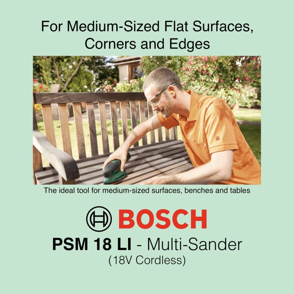 Bosch PSM 18 LI - Cordless Multi Sander