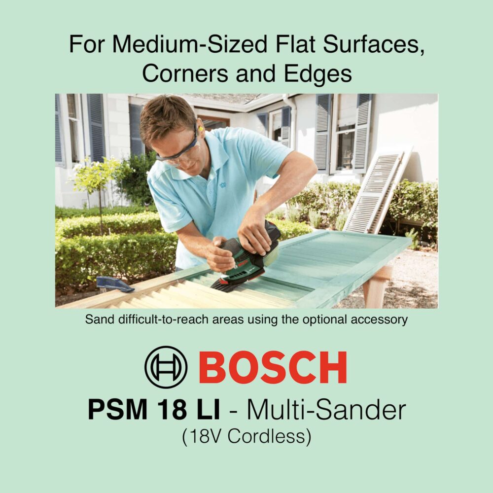 Bosch PSM 18 LI - Cordless Multi Sander