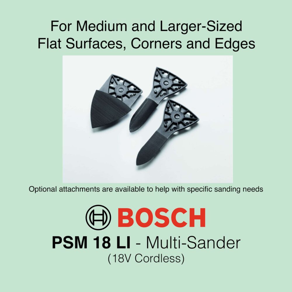 Bosch PSM 18 LI - Cordless Multi Sander