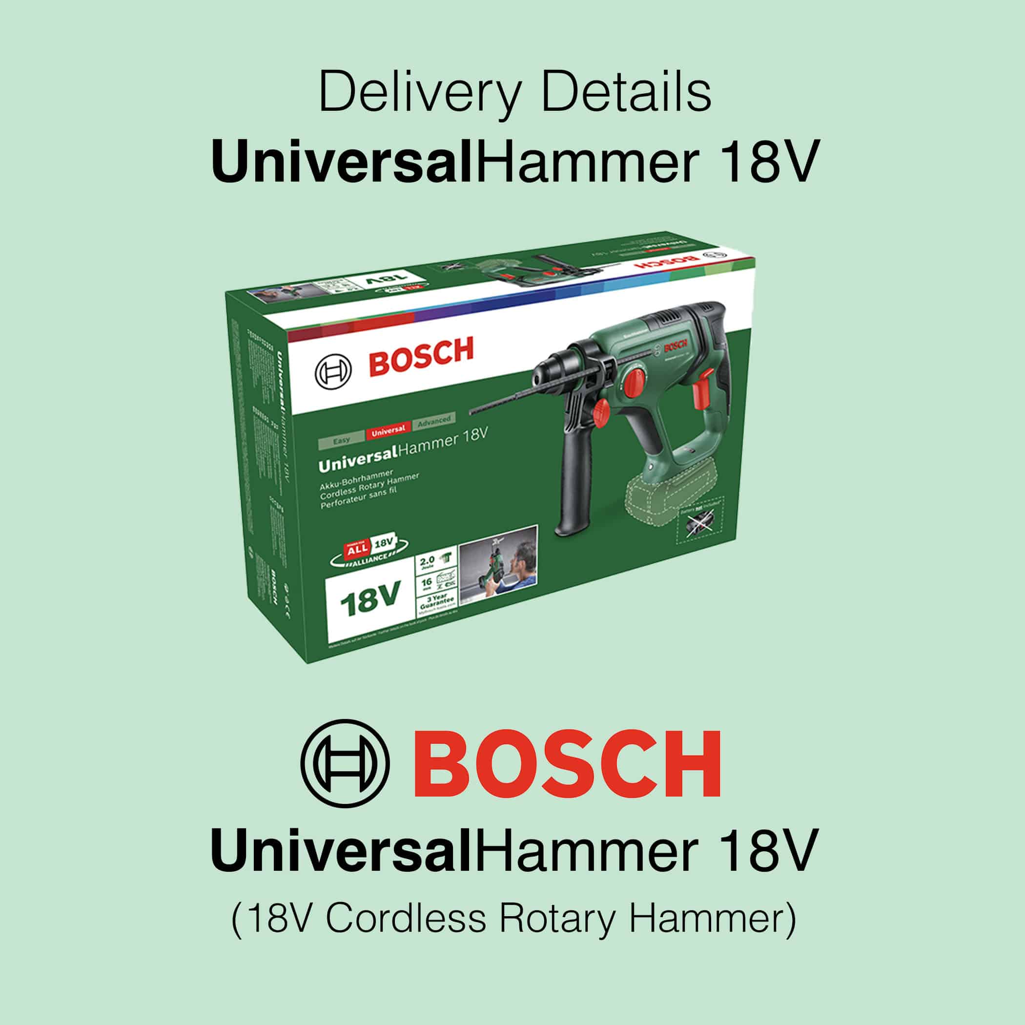 Bosch UniversalHammer 18V - Image 17