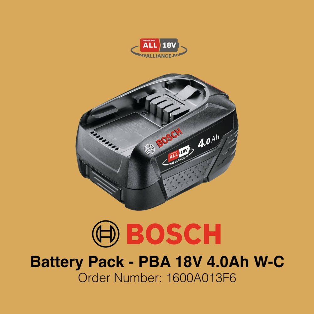 Bosch Battery Pack PBA 18V 4Ah W-B