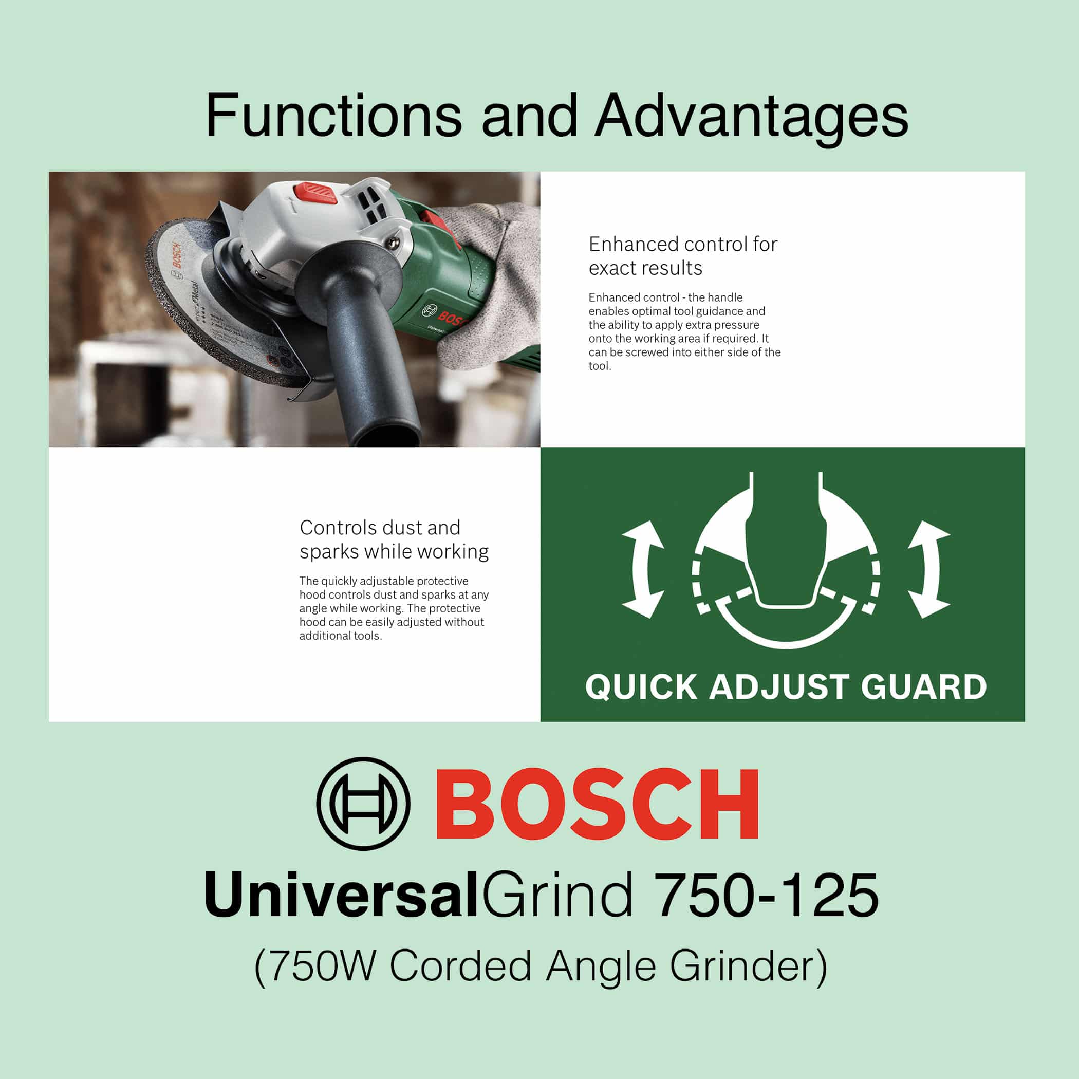 Bosch UniversalGrind 750-125 - Image 3