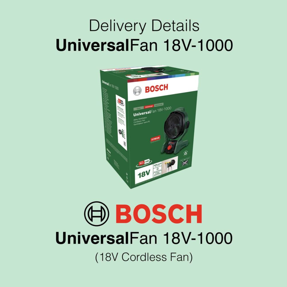Bosch UniversalFan 18V-1000
