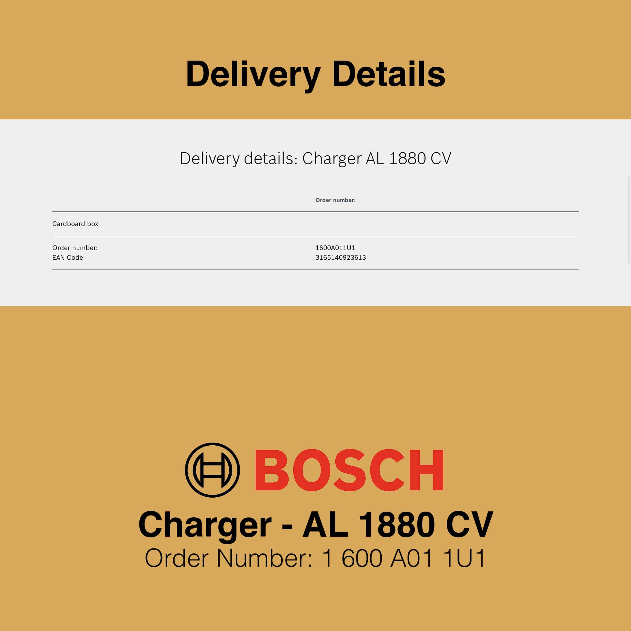 Bosch Charger AL 1880 CV - Image 5