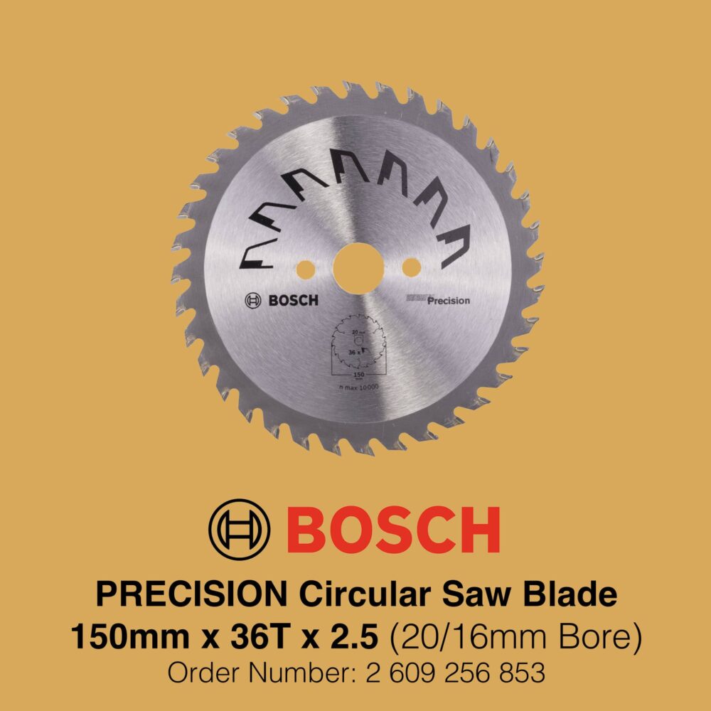 Bosch Precision Saw Blade 150mm 36T