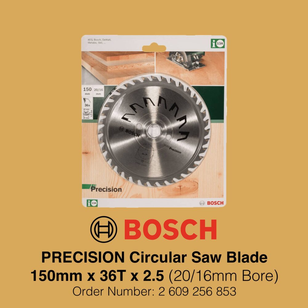 Bosch Precision Saw Blade 150mm 36T