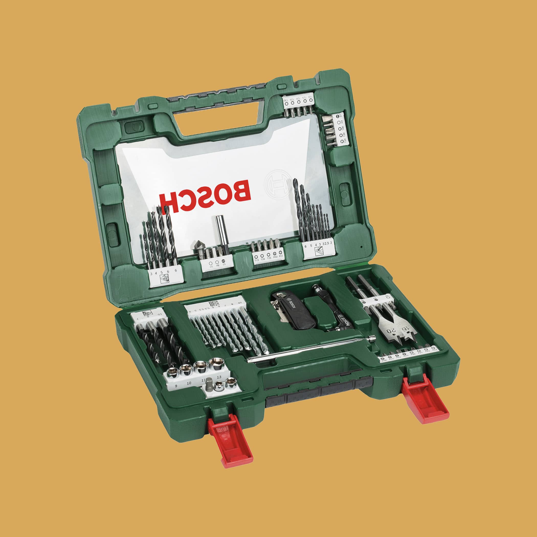 Bosch V Line Drill and Screwdriver Bit Set 68 Pieces - Image 1