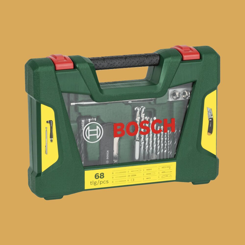 Bosch V Line Drill and Screwdriver Bit Set 68 Pieces