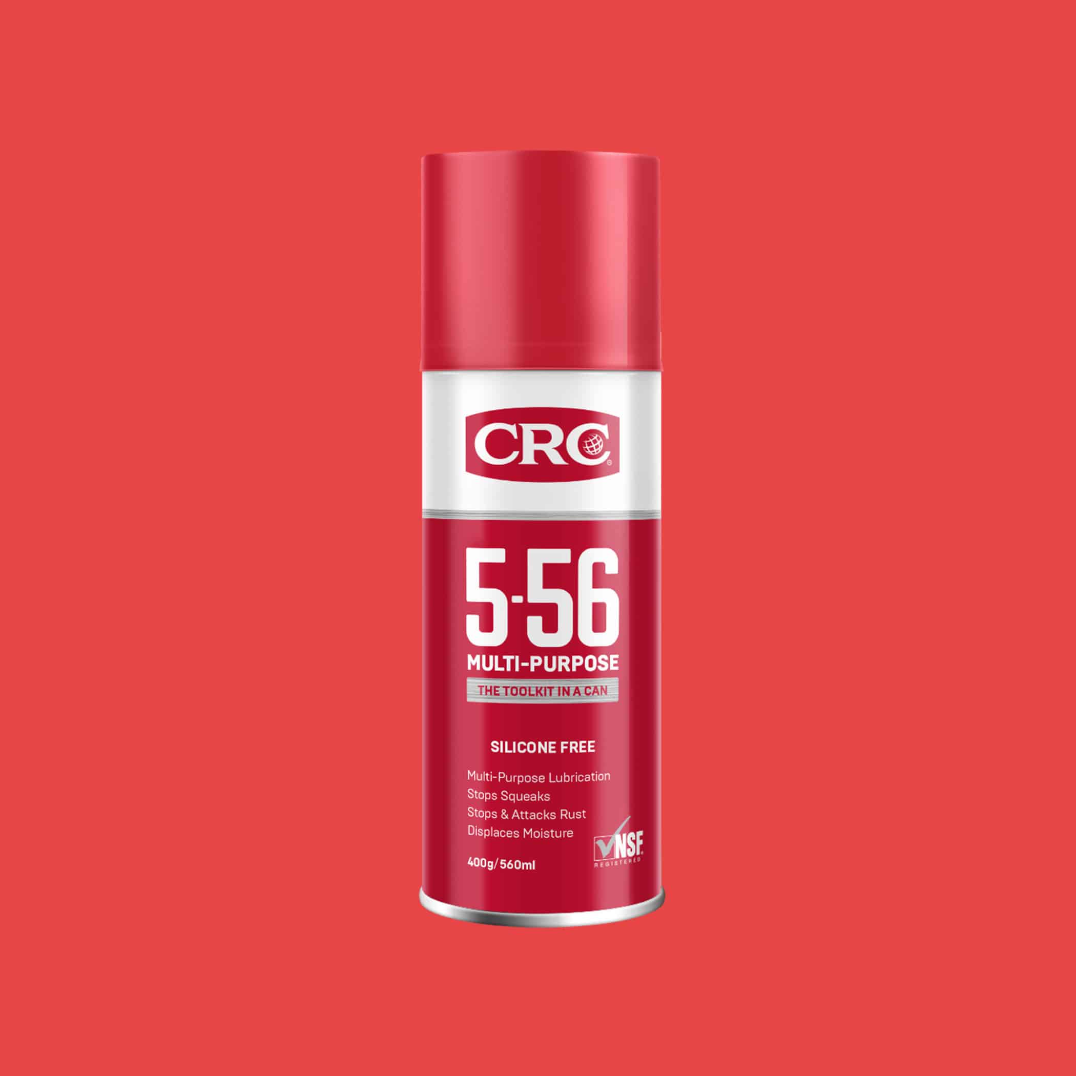 CRC 5-56 Multi-Purpose Lubricant Aerosol - 400g Aerosol, Per Item - Product Image
