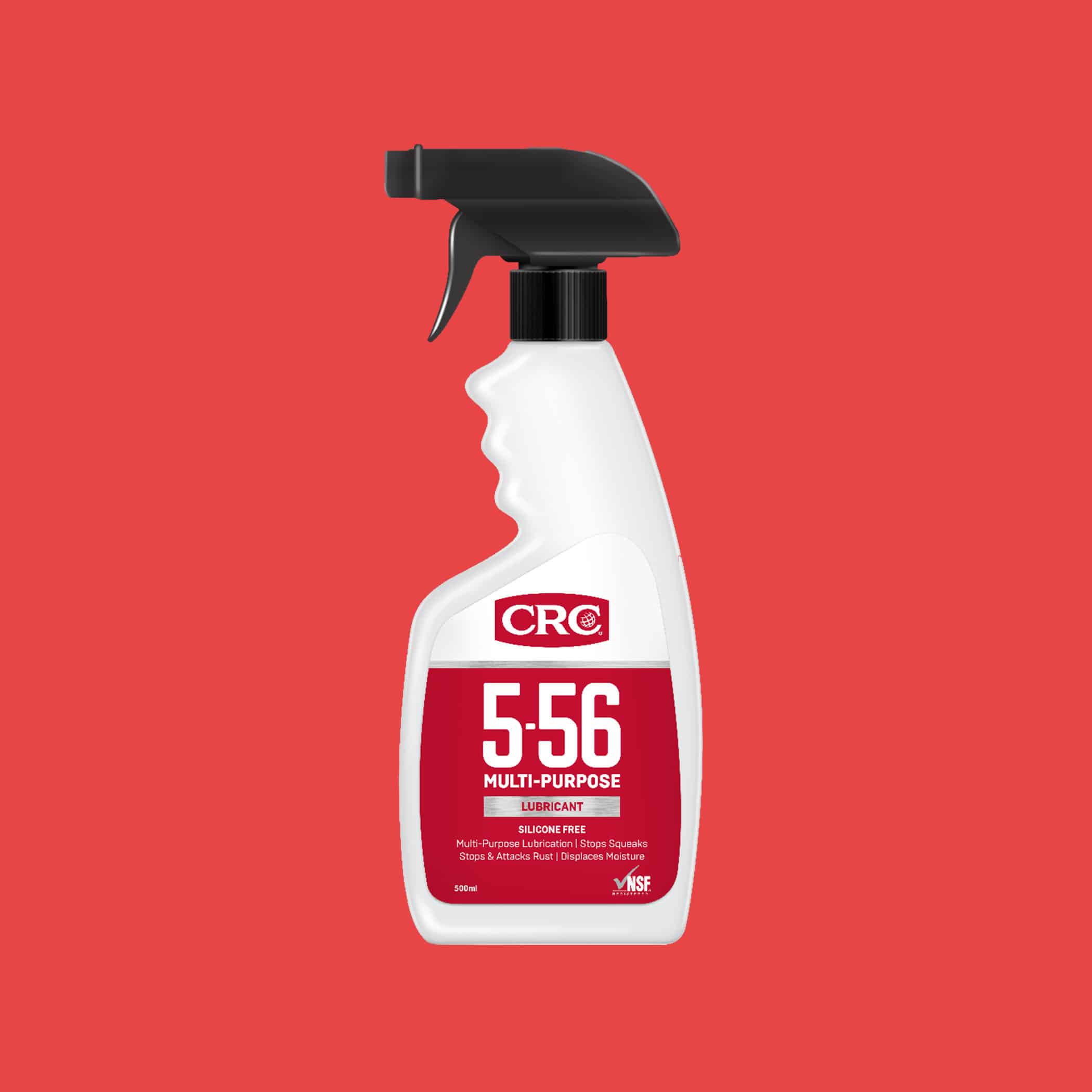 CRC 5-56 Multi-Purpose Lubricant Trigger - 500ml Trigger Spray, Per Item - Product Image