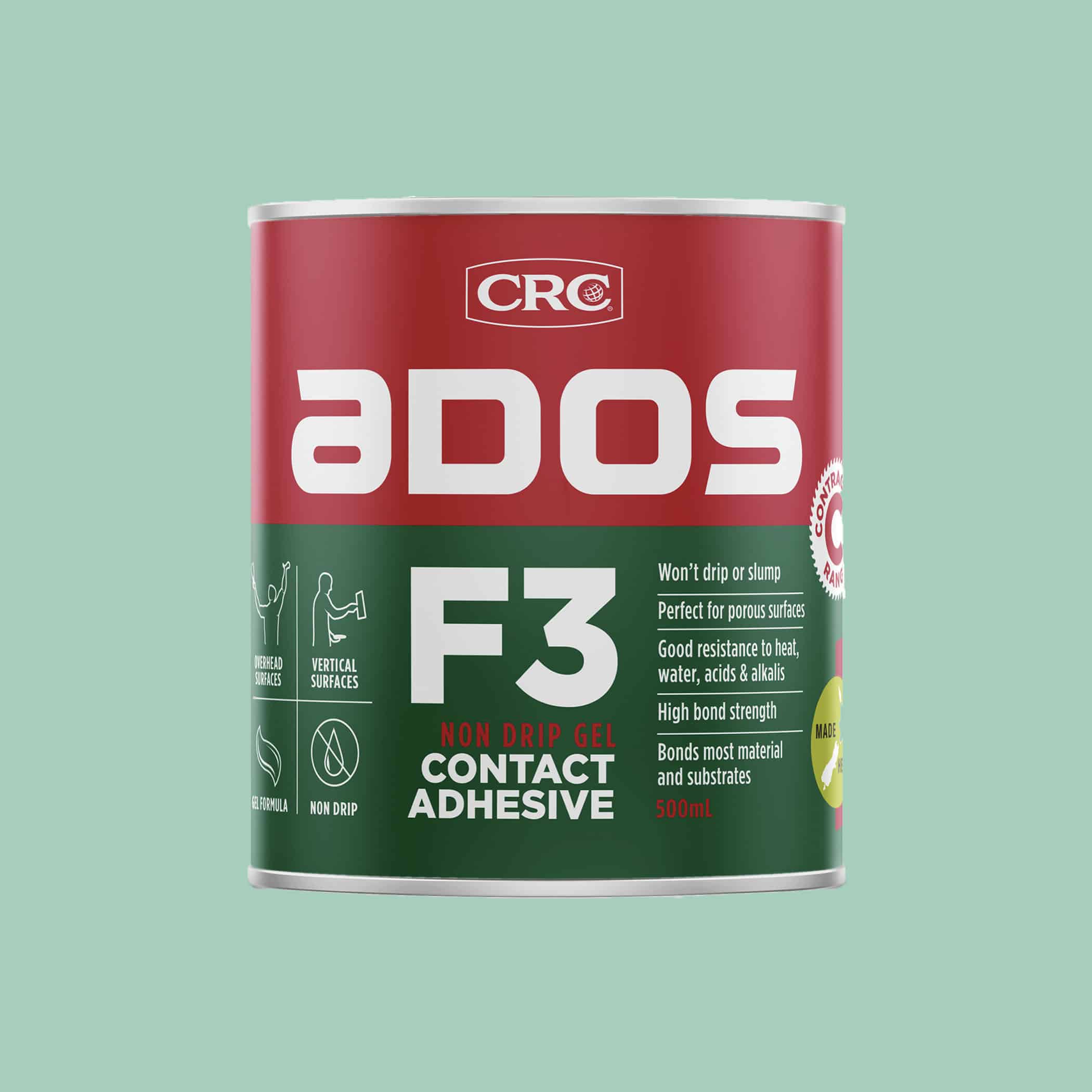 CRC ADOS F3 Non Drip Gel Contact Adhesive - Image 5