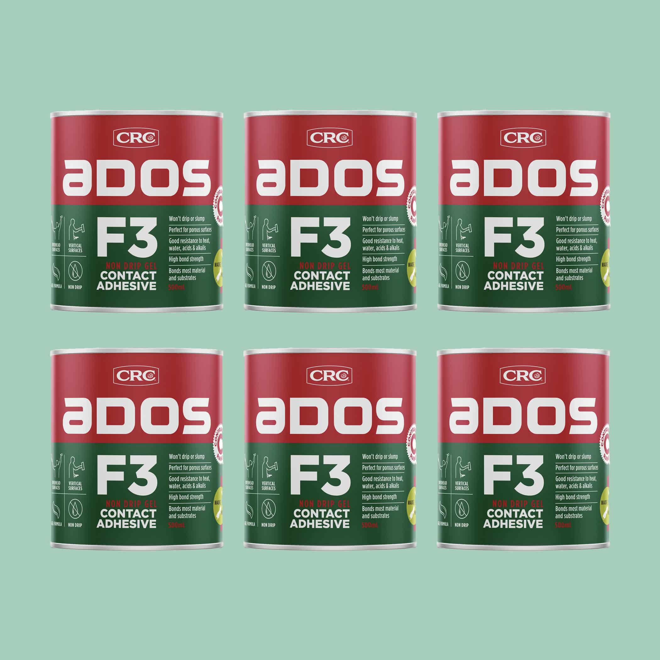 CRC ADOS F3 Non Drip Gel Contact Adhesive - Image 7