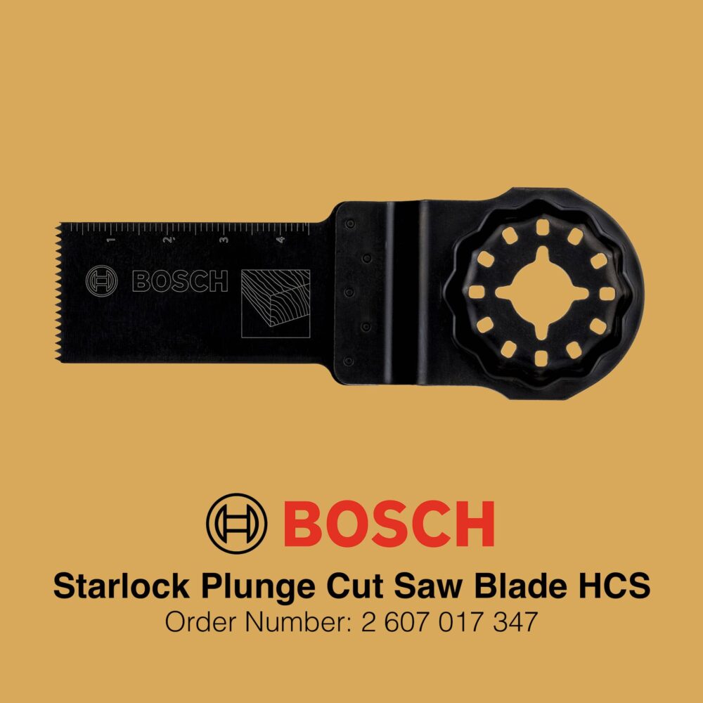 Bosch Starlock Plunge Cut Saw Blade HCS