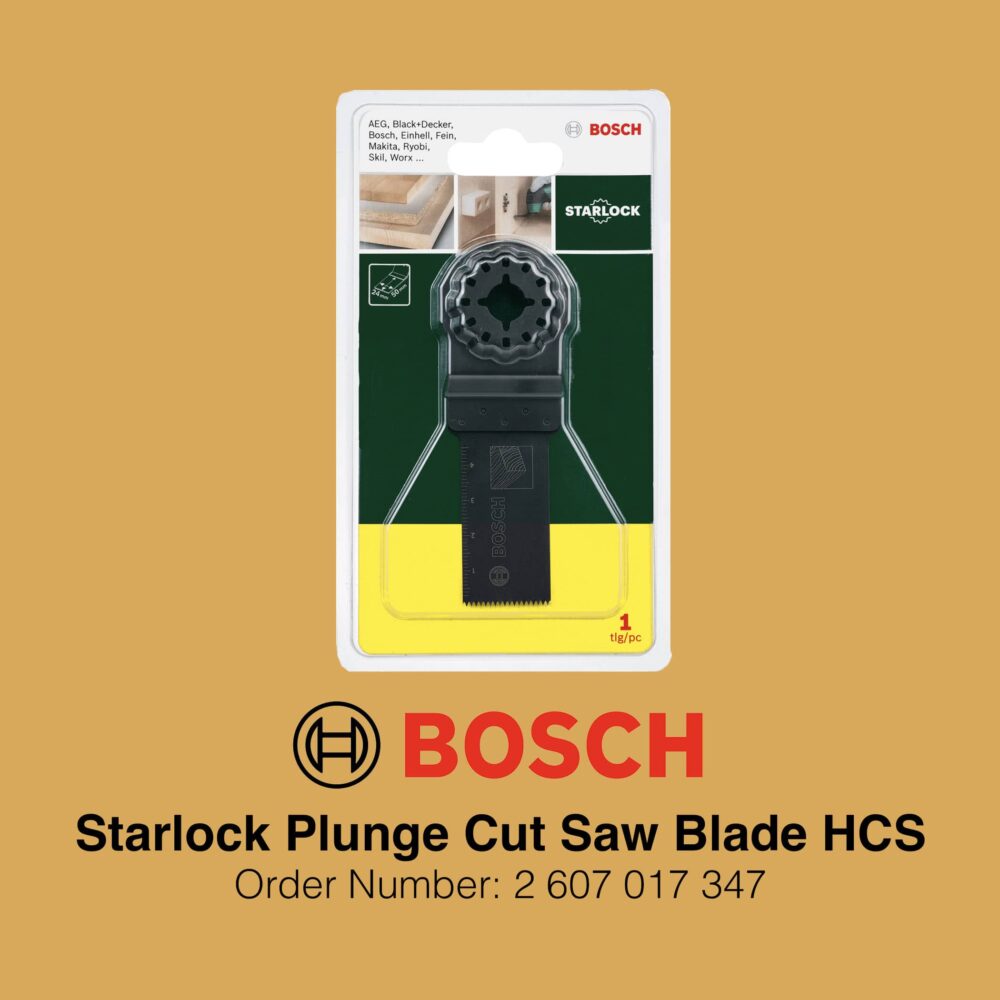 Bosch Starlock Plunge Cut Saw Blade HCS