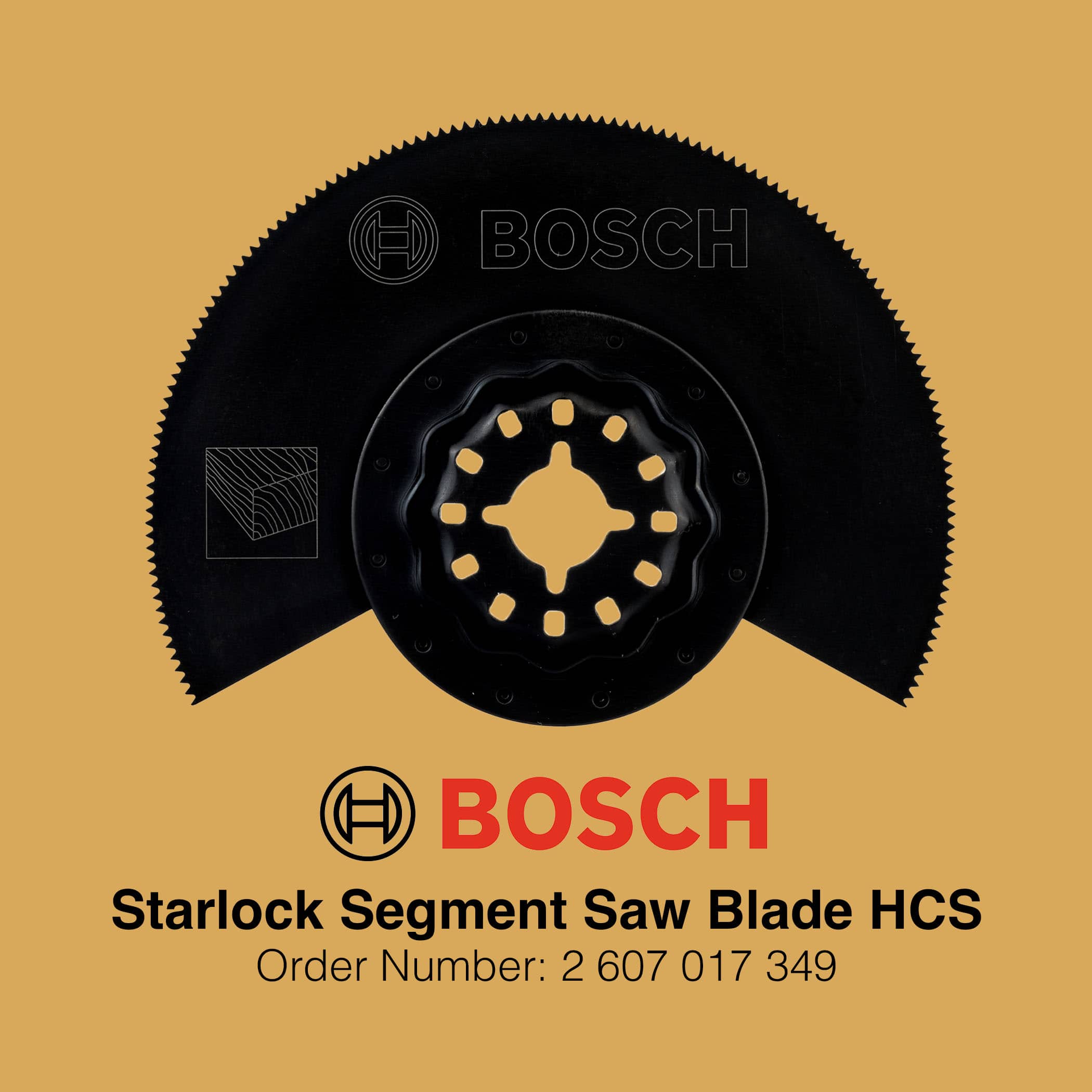 Bosch Starlock Segment Saw Blade HCS - Image 2