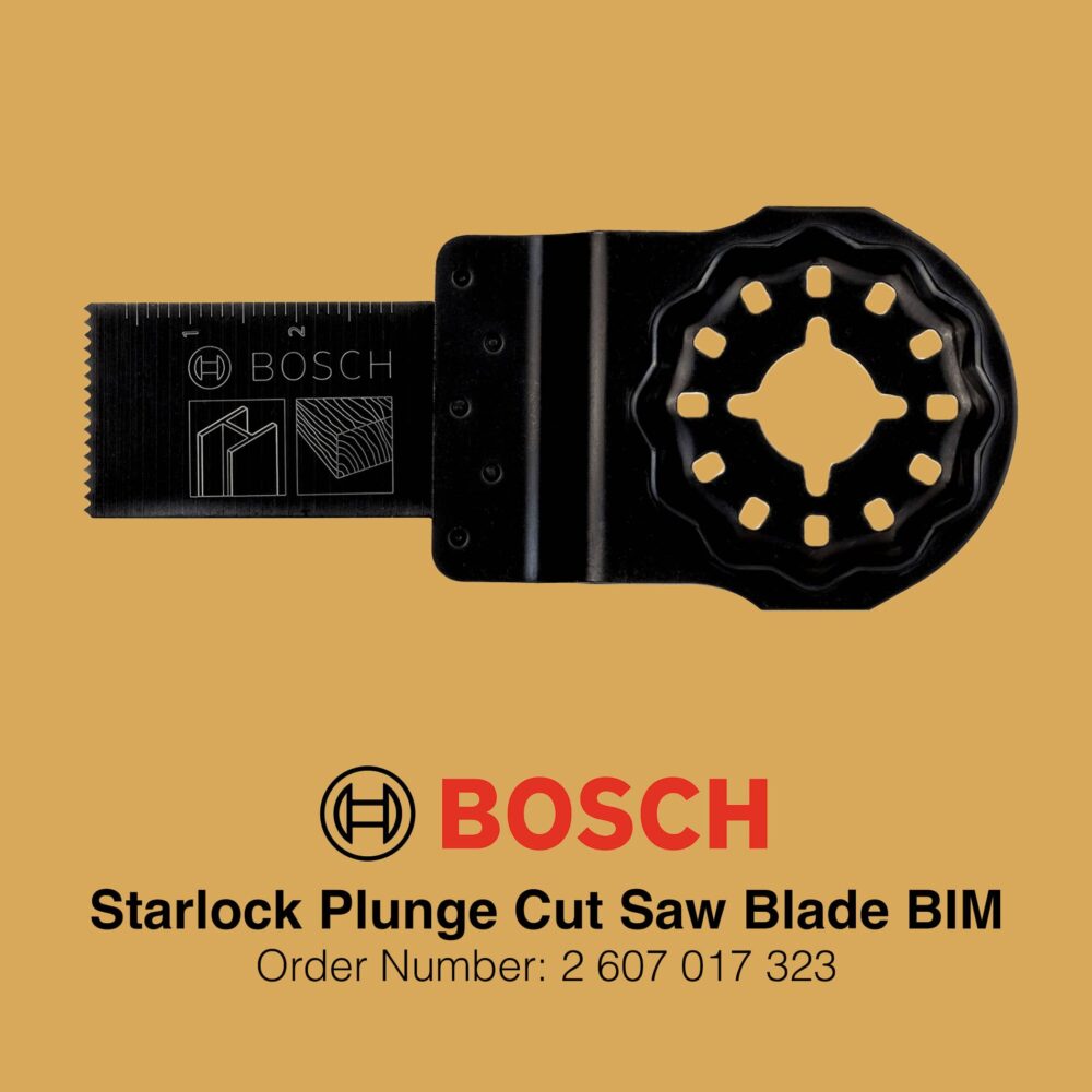 Bosch Starlock Plunge Cut Saw Blade BIM