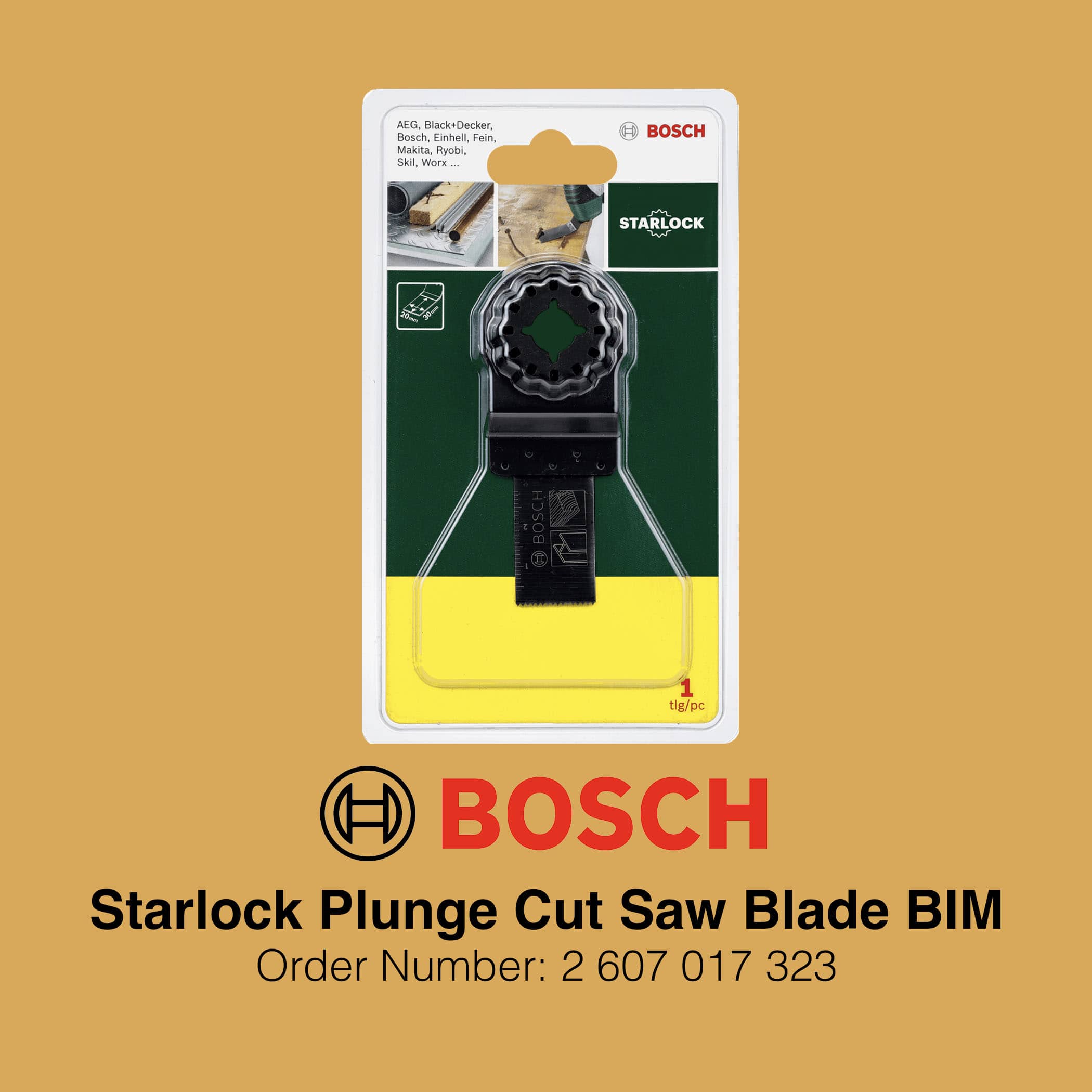 Bosch Starlock Plunge Cut Saw Blade BIM - Image 3
