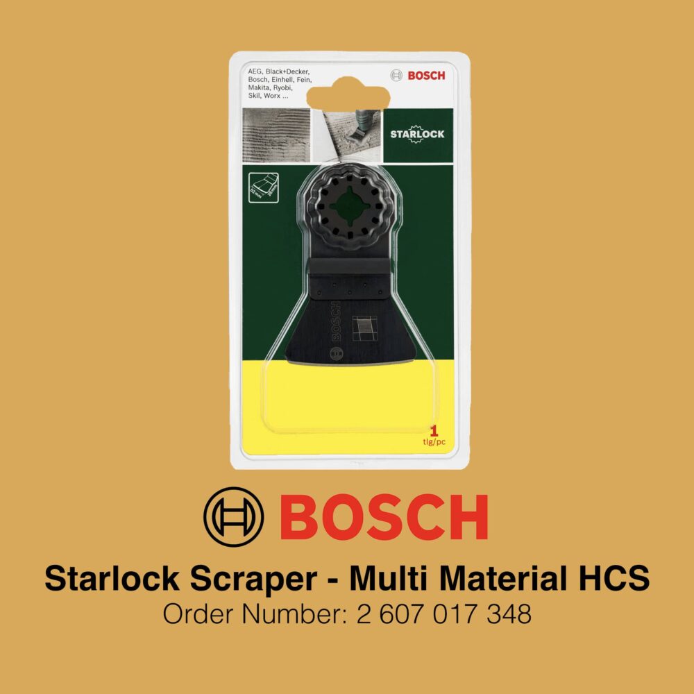 Bosch Starlock Multi Material Scraper HCS