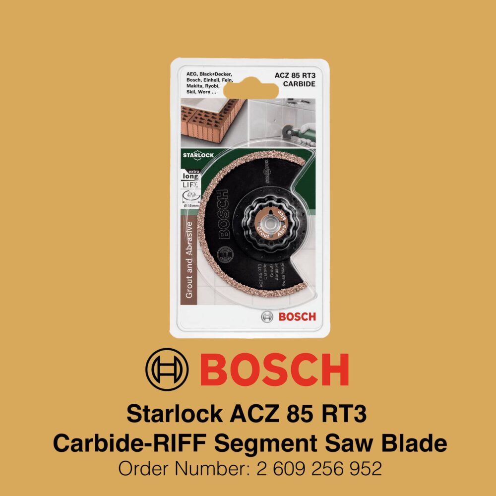 Bosch Starlock Carbide Riff Segment Saw Blade