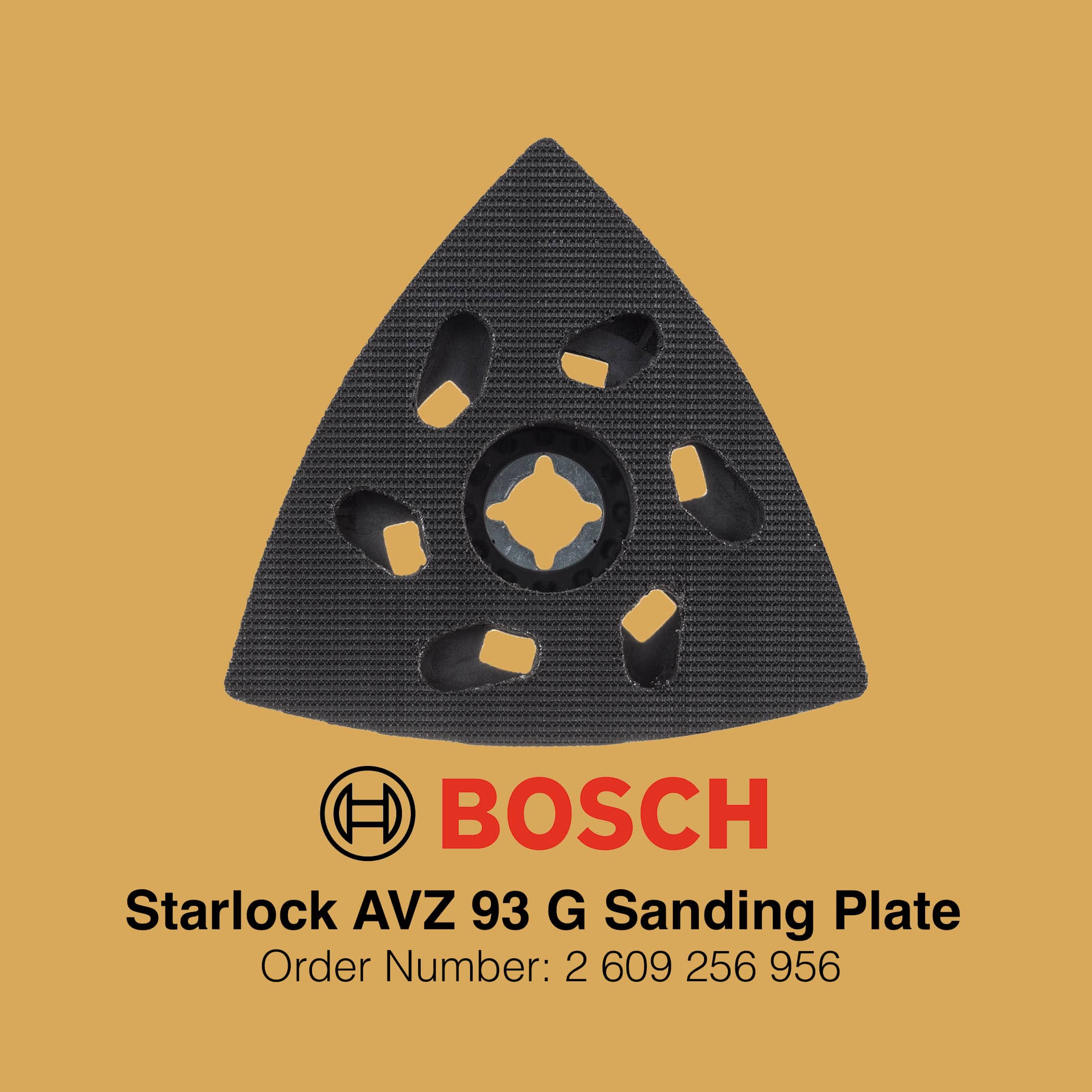 Bosch Starlock Sanding Plate AVZ 93 G - Image 2
