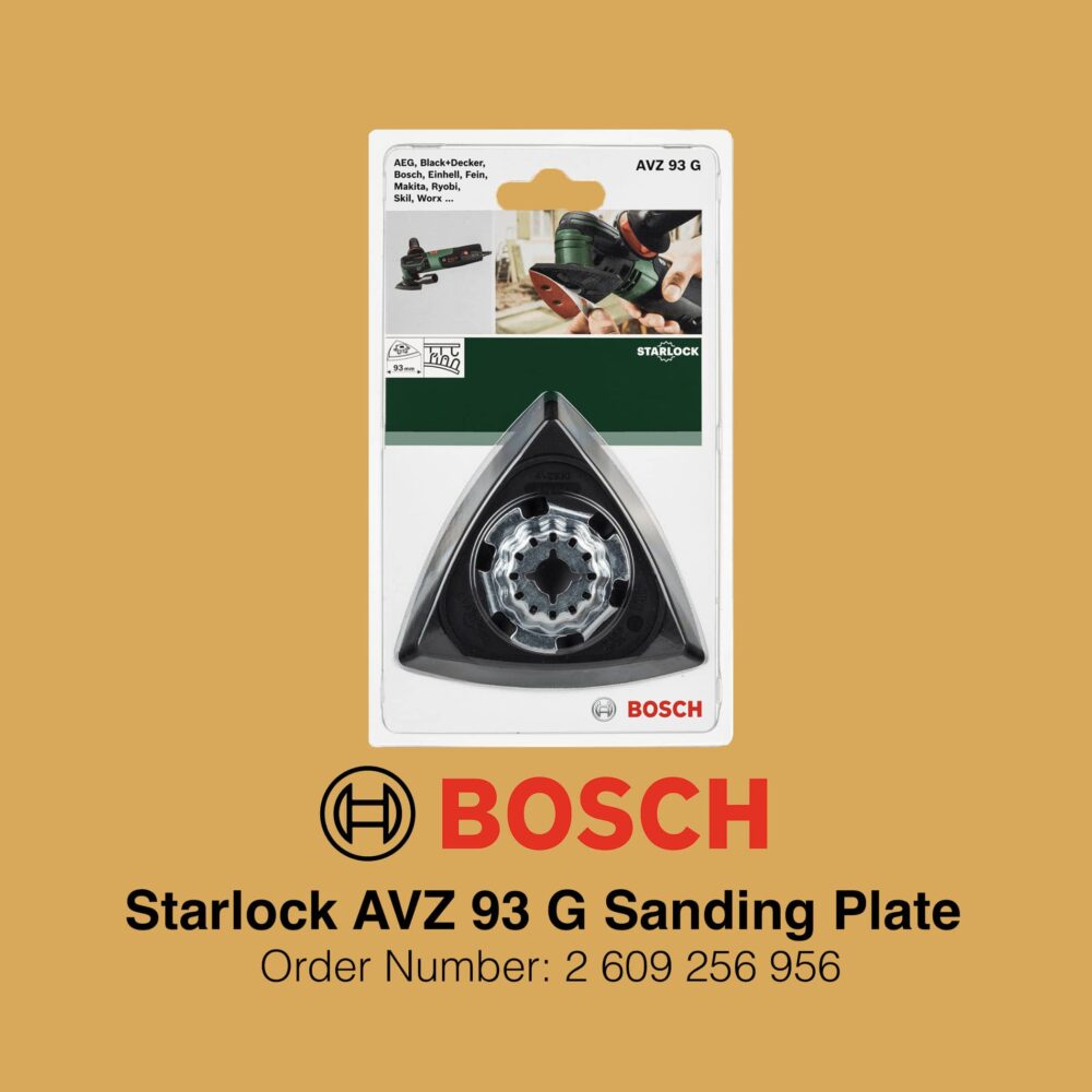 Bosch Starlock Sanding Plate AVZ 93 G