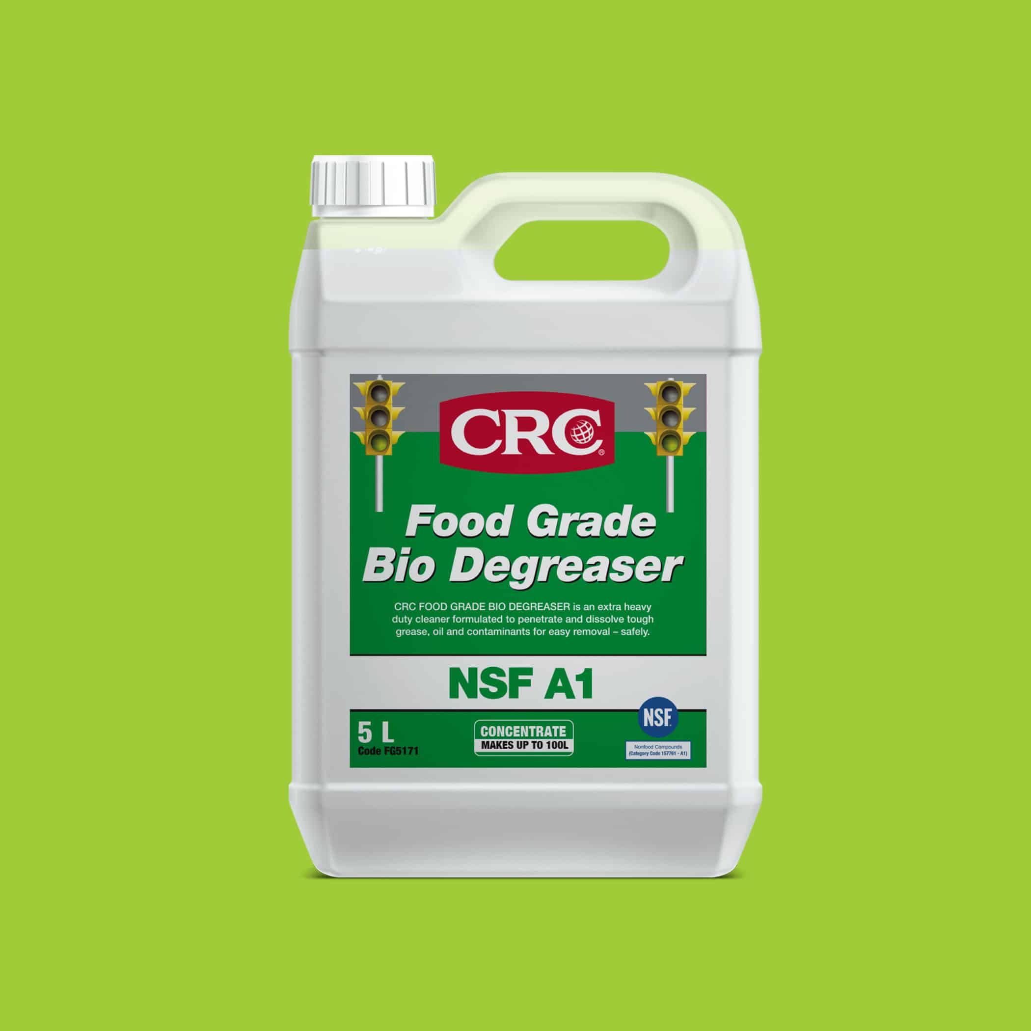 CRC Food Grade Bio Degreaser - 5L, Per Item - Product Image