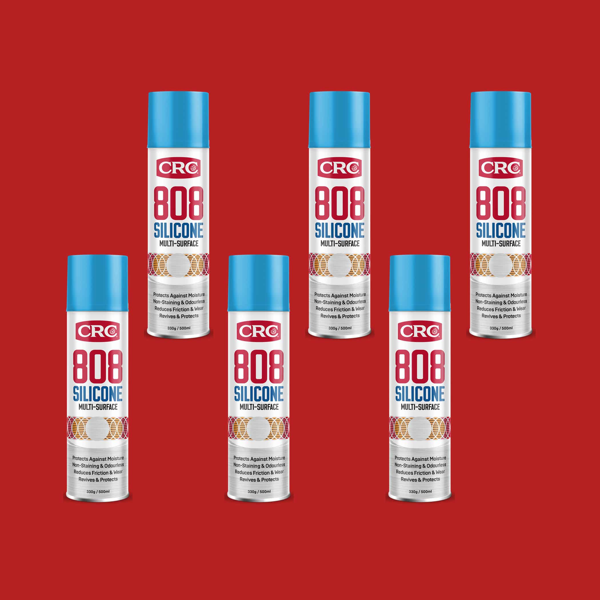 CRC 808 Multi-Surface Silicone Aerosol - Image 4