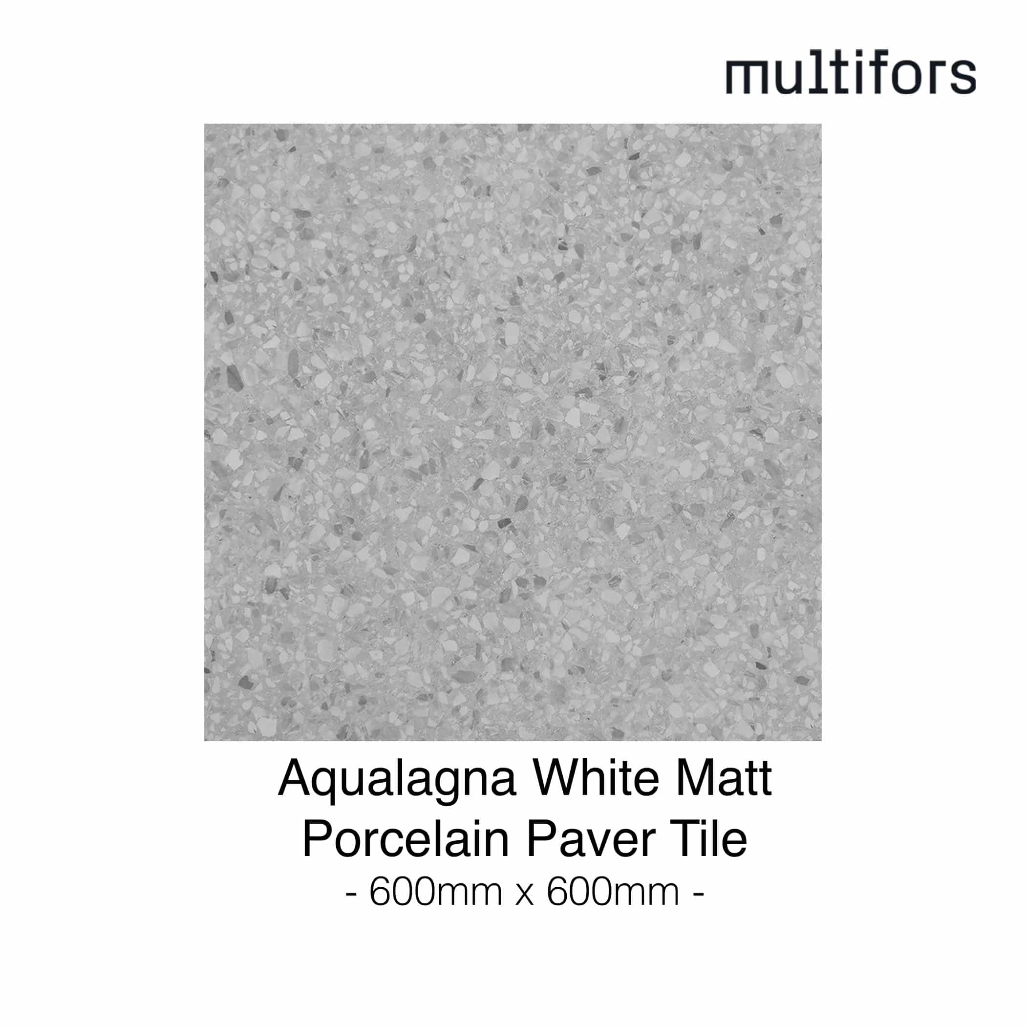 Aqualagna White Matt Porcelain Tile - Image 2