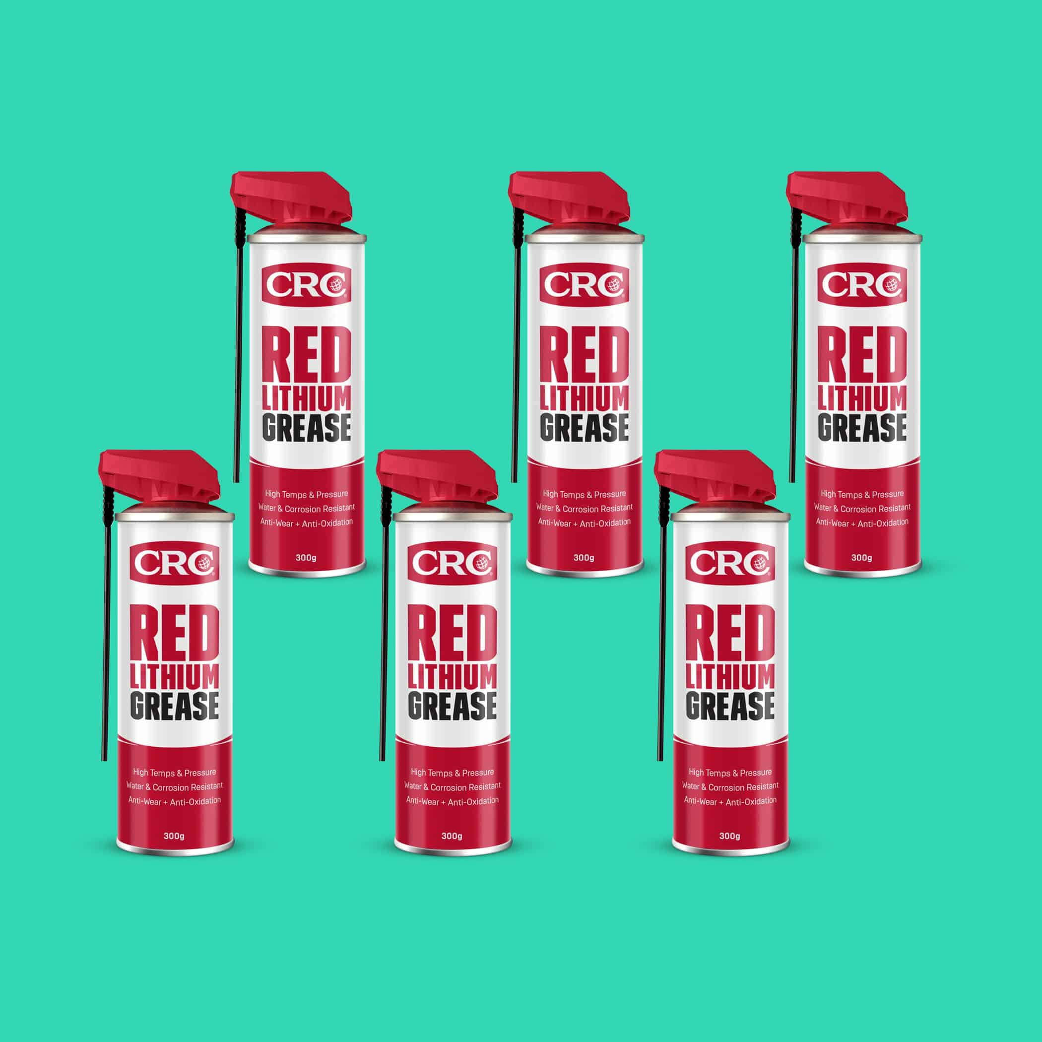 CRC Red Lithium Grease Aerosol - Image 4