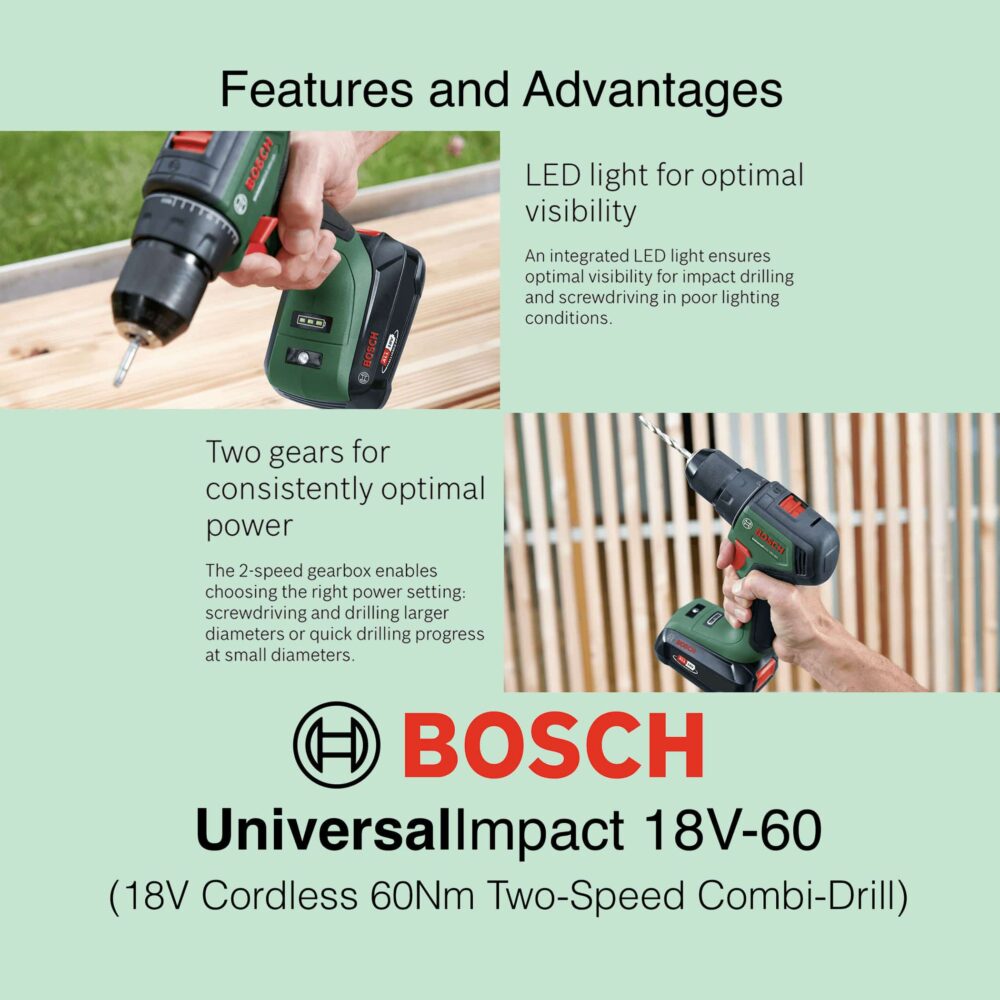 Bosch UniversalImpact 18V-60