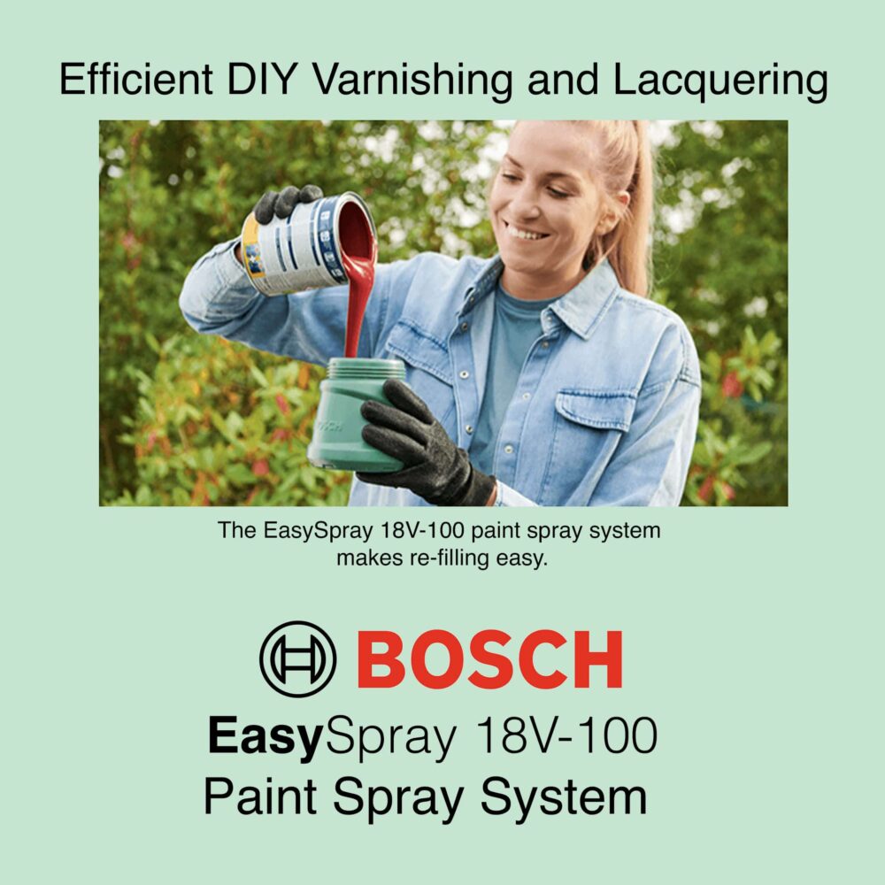 Bosch EasySpray 18V-100 - Paint Sprayer