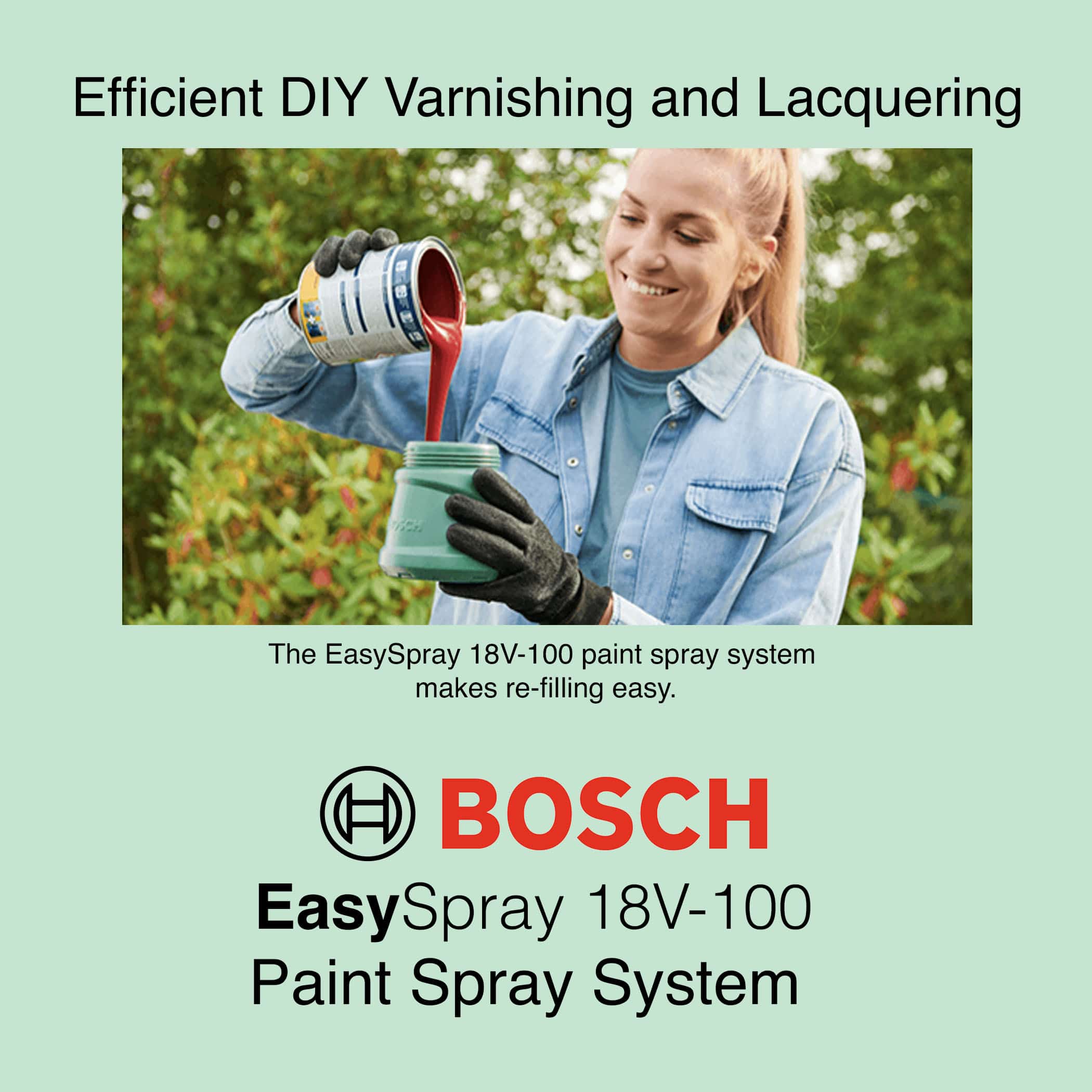 Bosch EasySpray 18V-100 - Paint Sprayer - Image 6