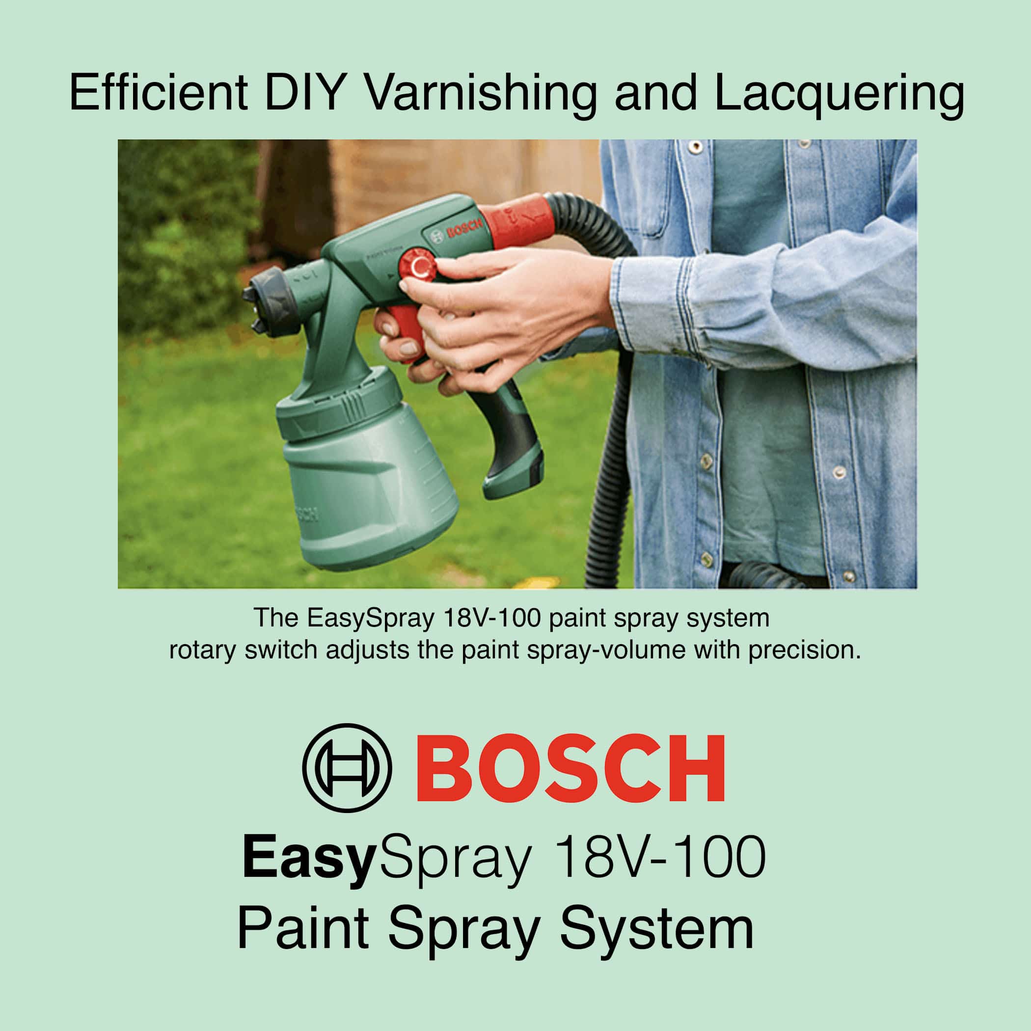 Bosch EasySpray 18V-100 - Paint Sprayer - Image 7