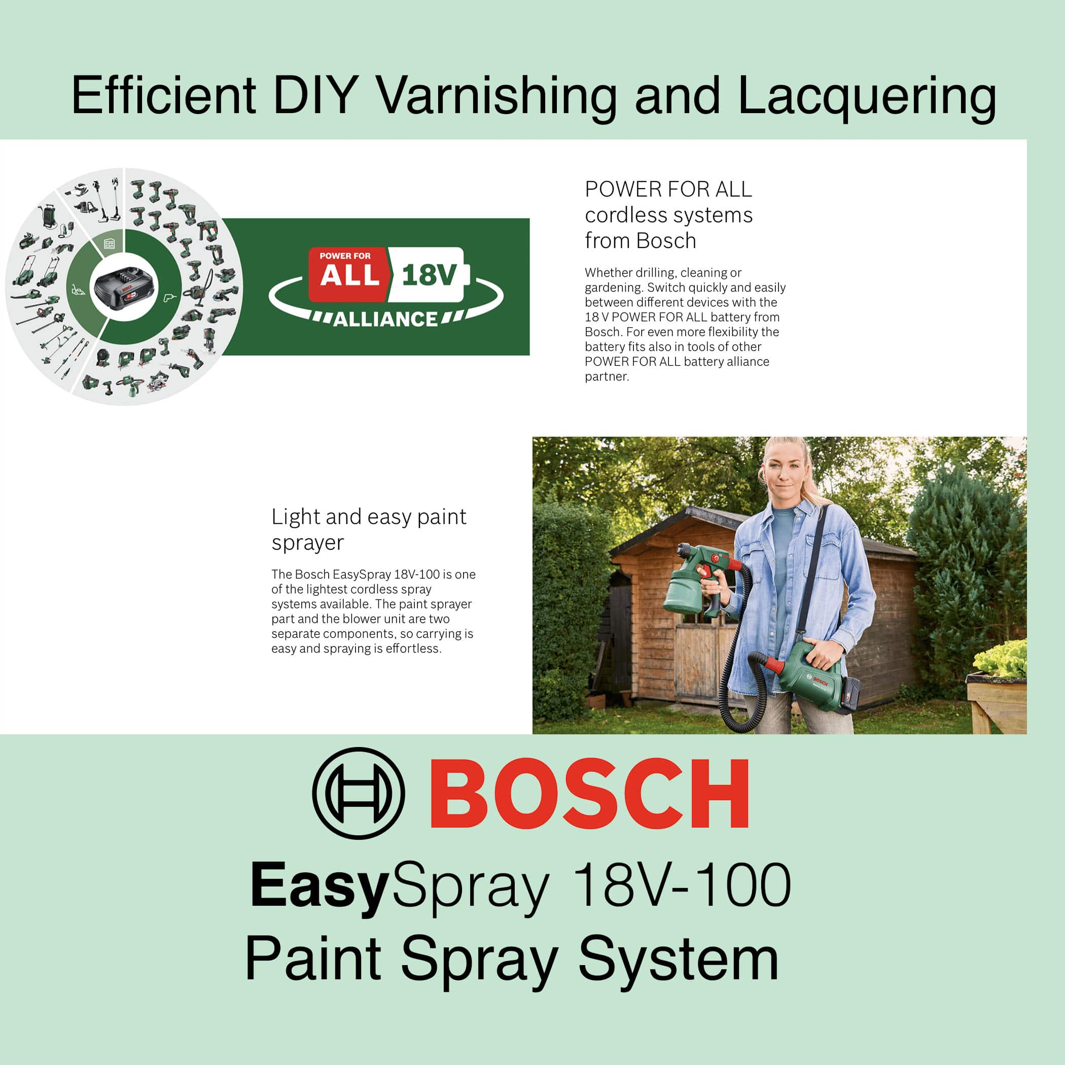 Bosch EasySpray 18V-100 - Paint Sprayer - Image 8