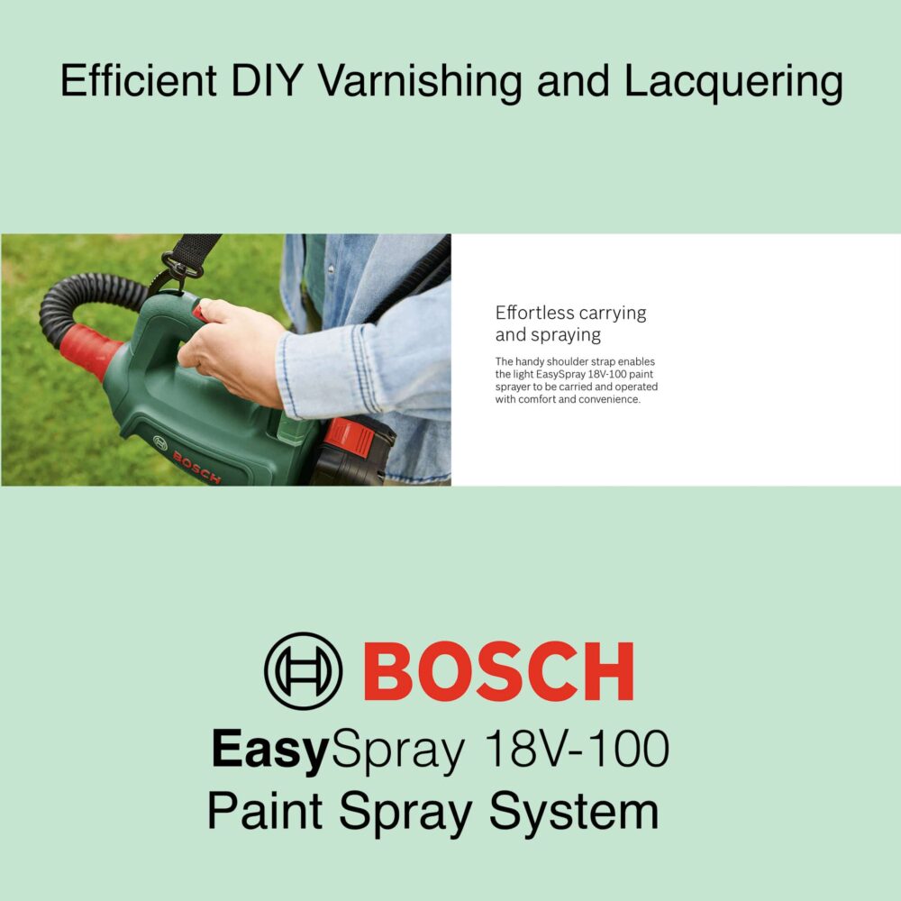 Bosch EasySpray 18V-100 - Paint Sprayer
