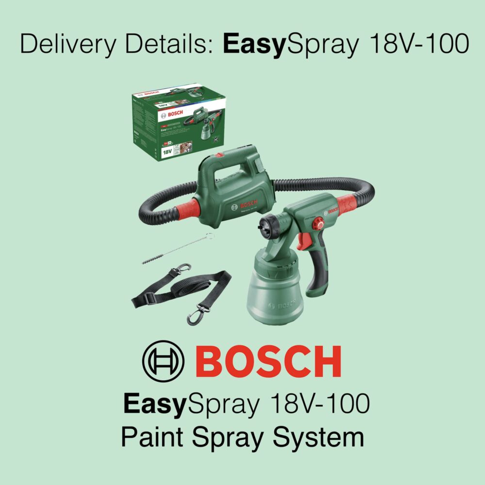 Bosch EasySpray 18V-100 - Paint Sprayer