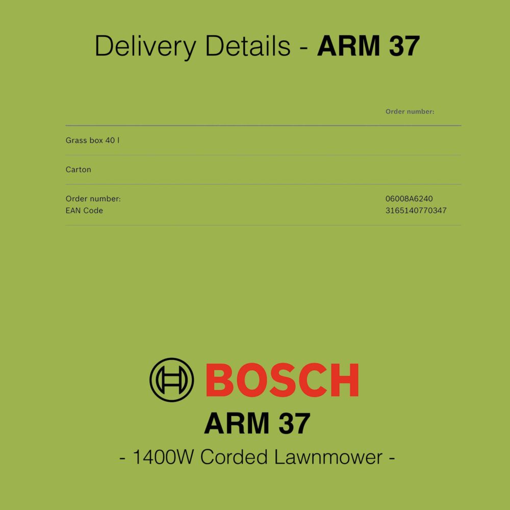 Bosch ARM 37 Lawn Mower