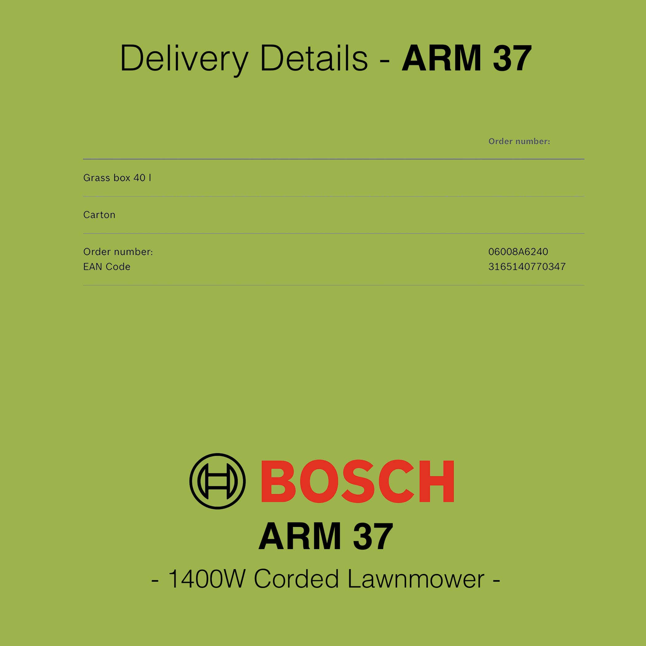 Bosch ARM 37 Lawn Mower - Image 5