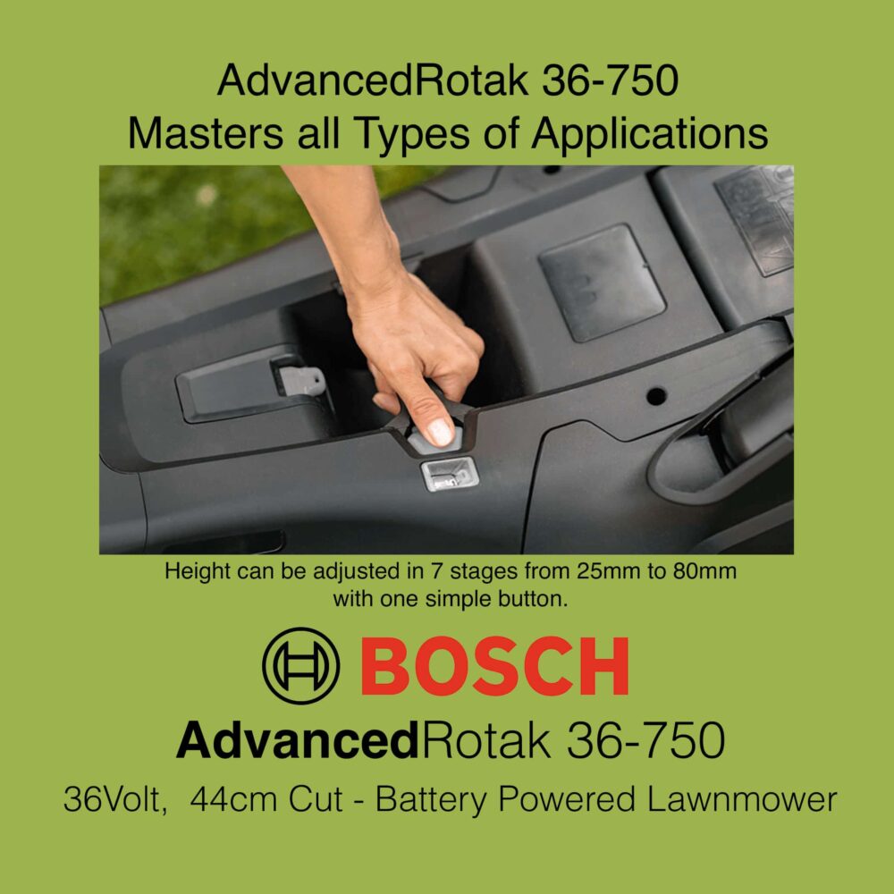Bosch AdvancedRotak 36-750 Lawn Mower
