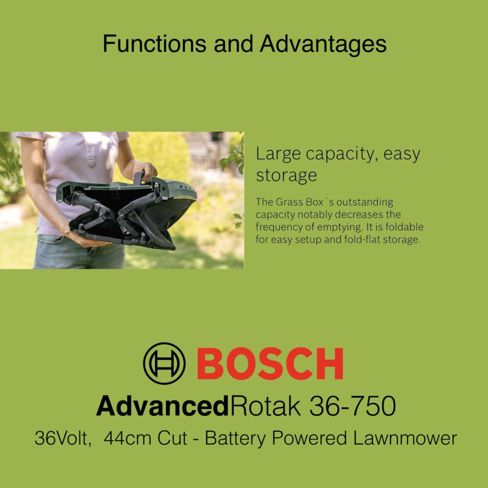 Bosch AdvancedRotak 36-750 Lawn Mower