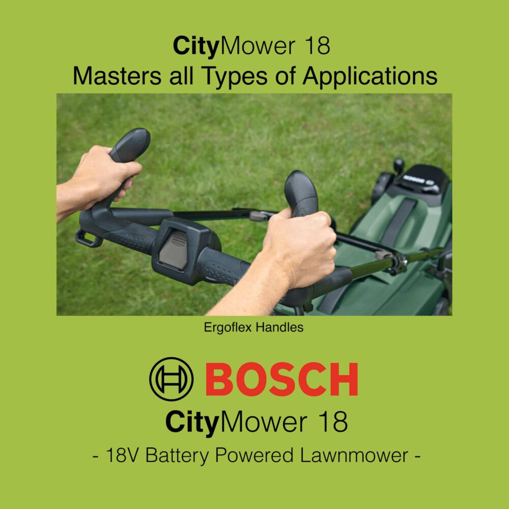 Bosch CityMower 18 - Lawn Mower