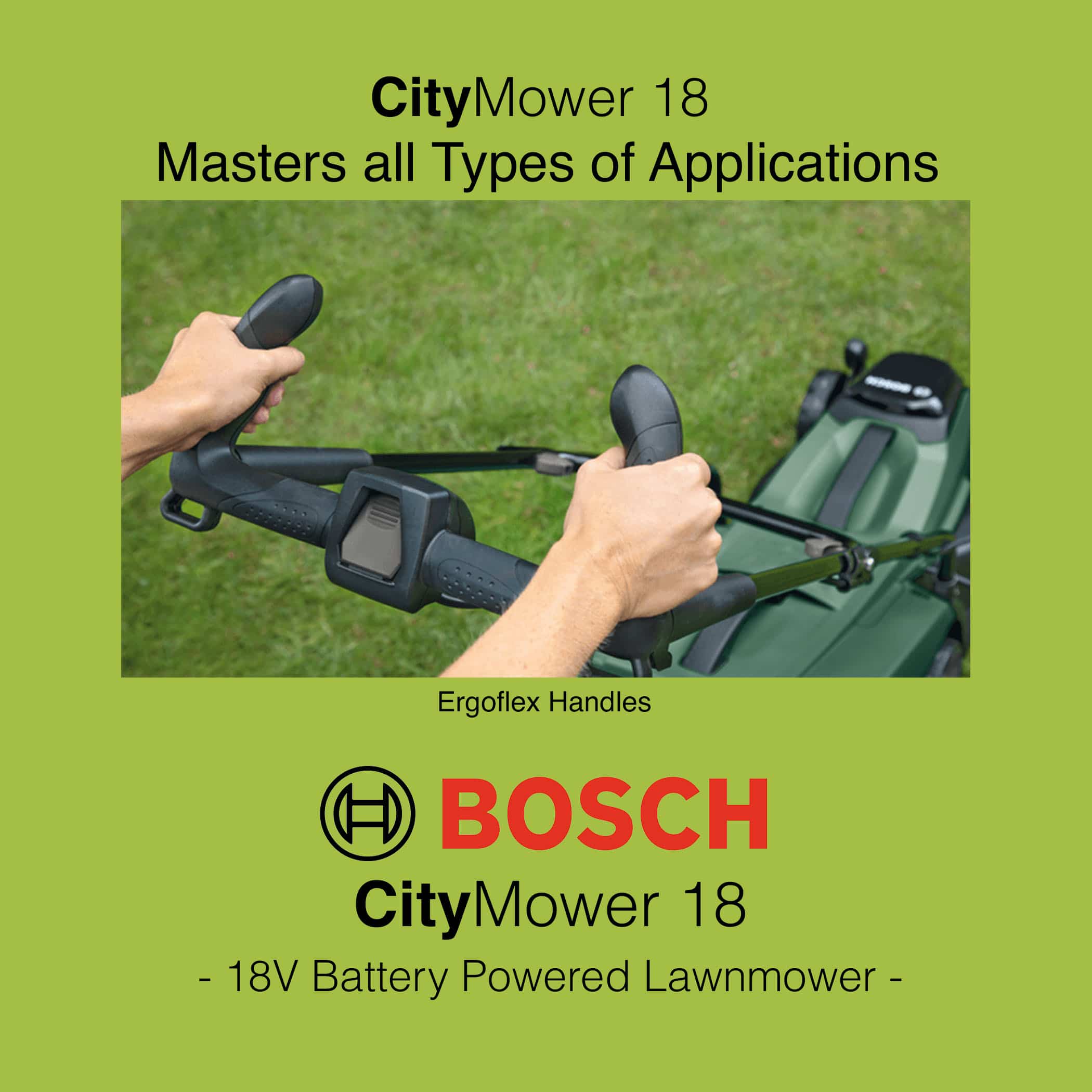 Bosch CityMower 18 - Lawn Mower - Image 4