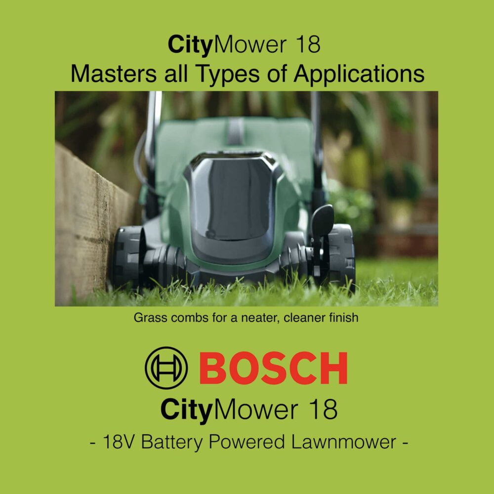 Bosch CityMower 18 - Lawn Mower