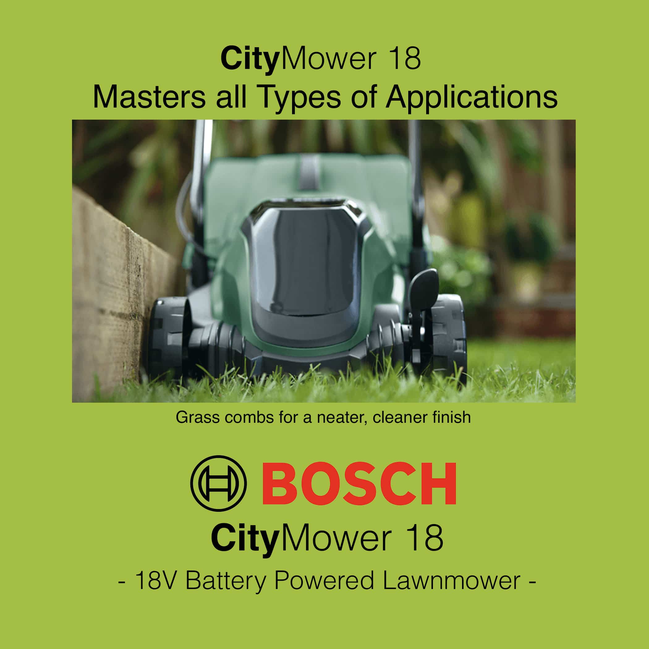 Bosch CityMower 18 - Lawn Mower - Image 5