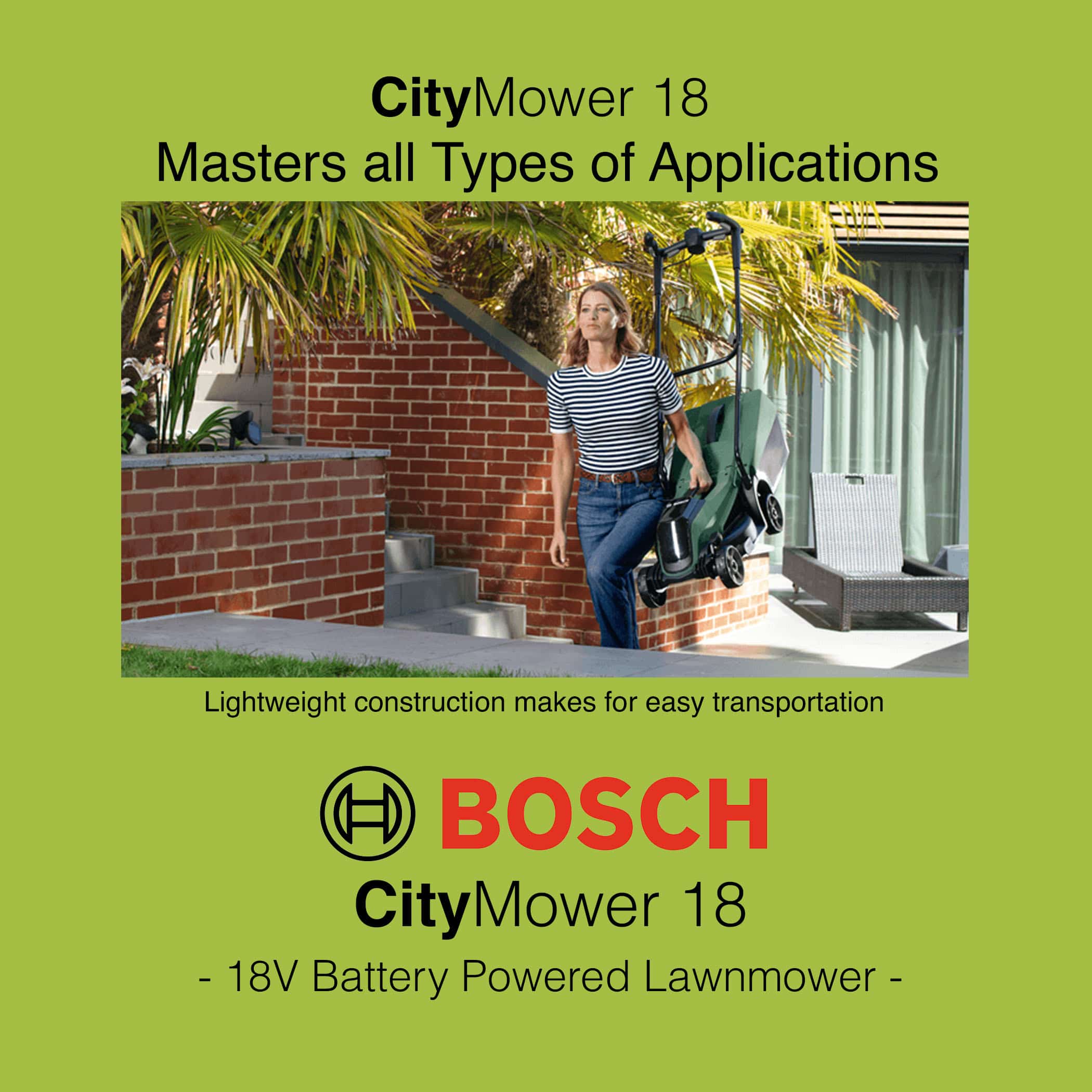 Bosch CityMower 18 - Lawn Mower - Image 6